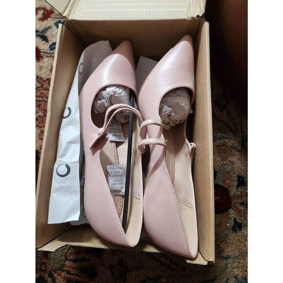 Journee Womens Sidney Pointed Toe Mid Heel Pumps size 11 - Picture 4 of 9